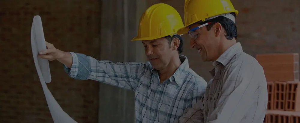 Small business construction workers